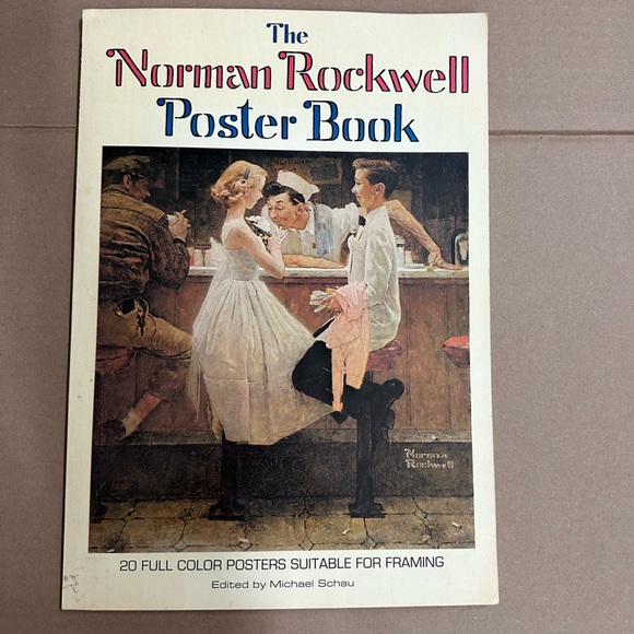 NORMAN ROCKWELL Favorites Large Oversized softcover coffee table book - Picture 1 of 10
